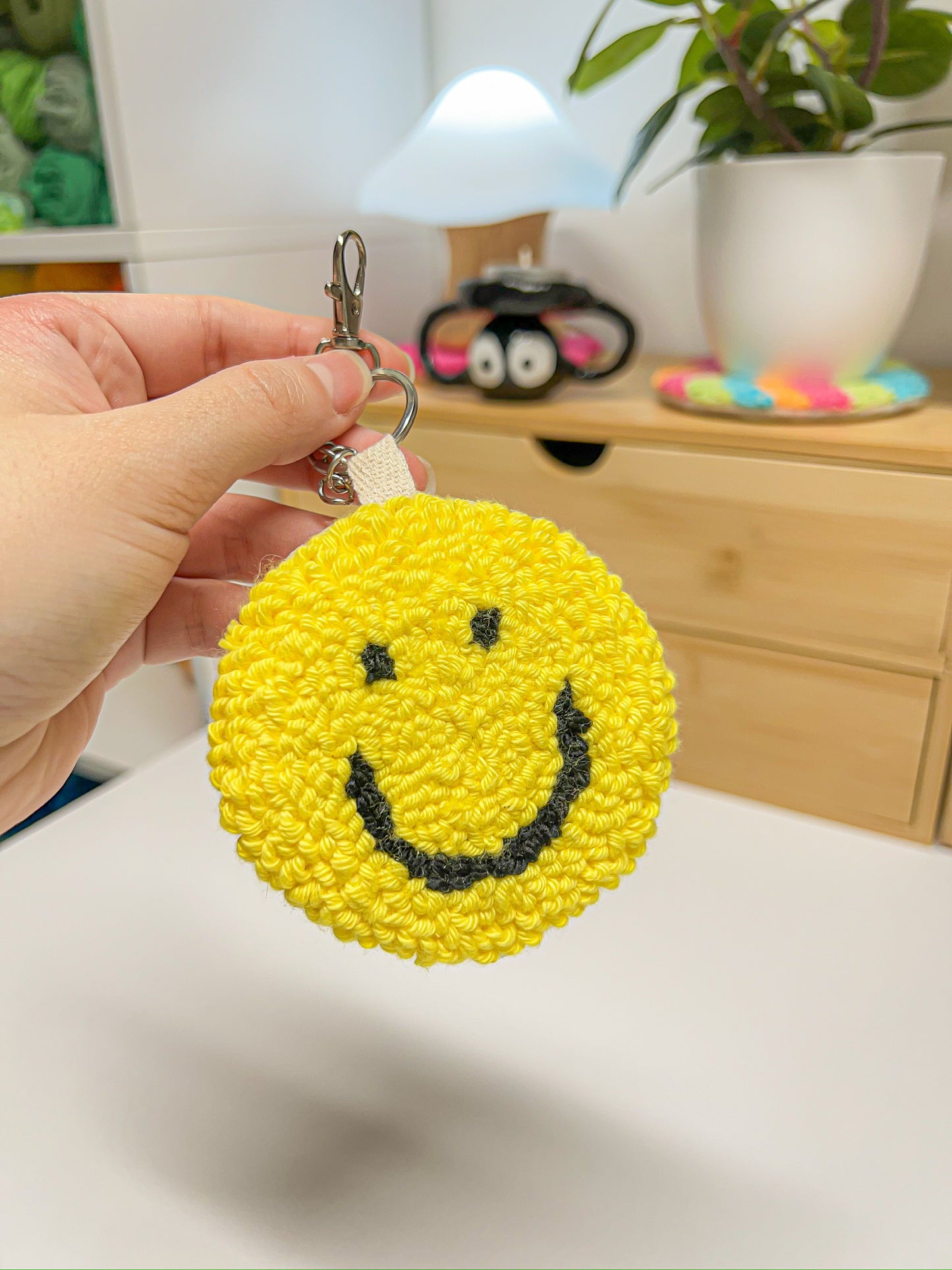 Smiley Keychain