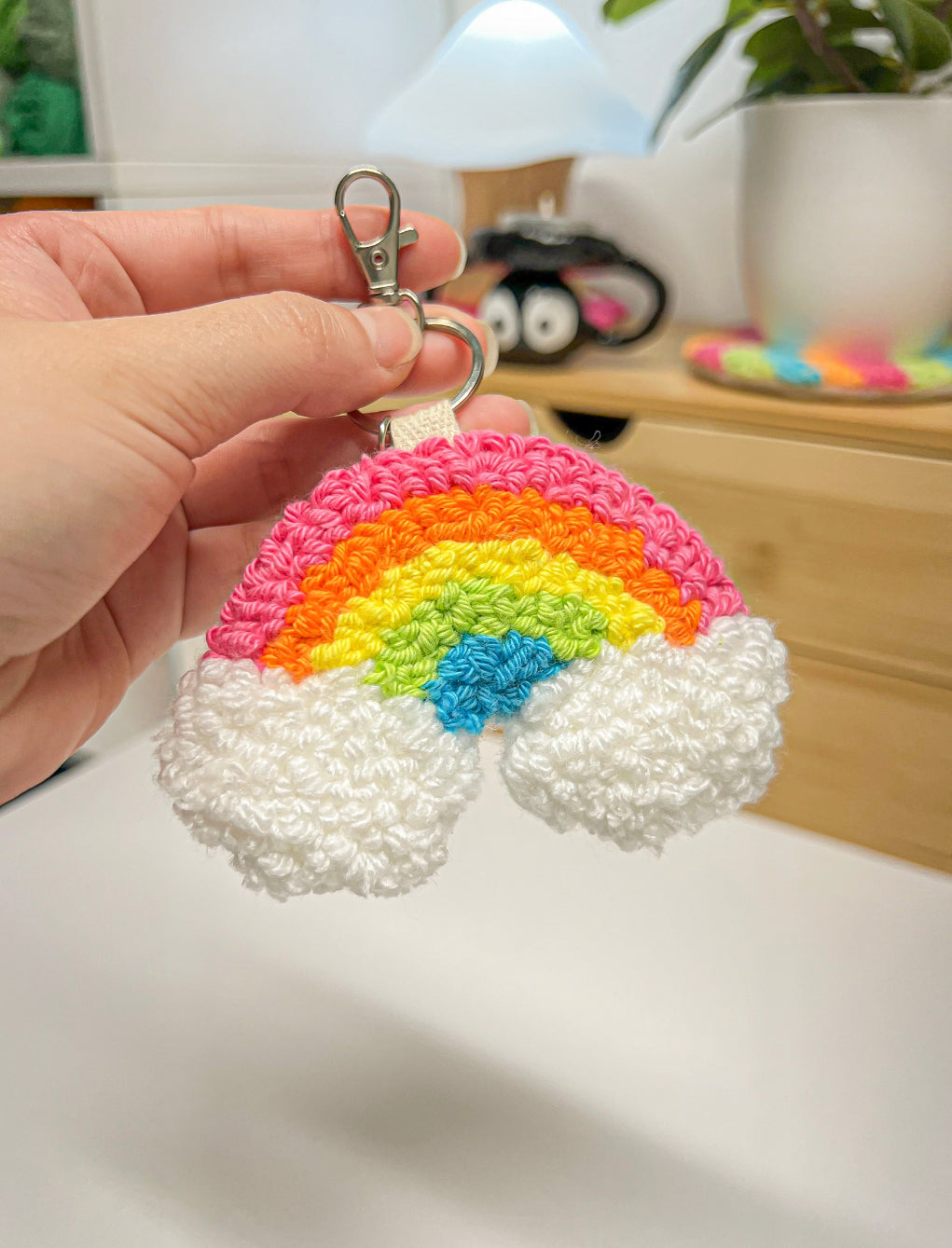 Rainbow Keychain